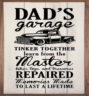 Dad's Garage Truck Whitewash